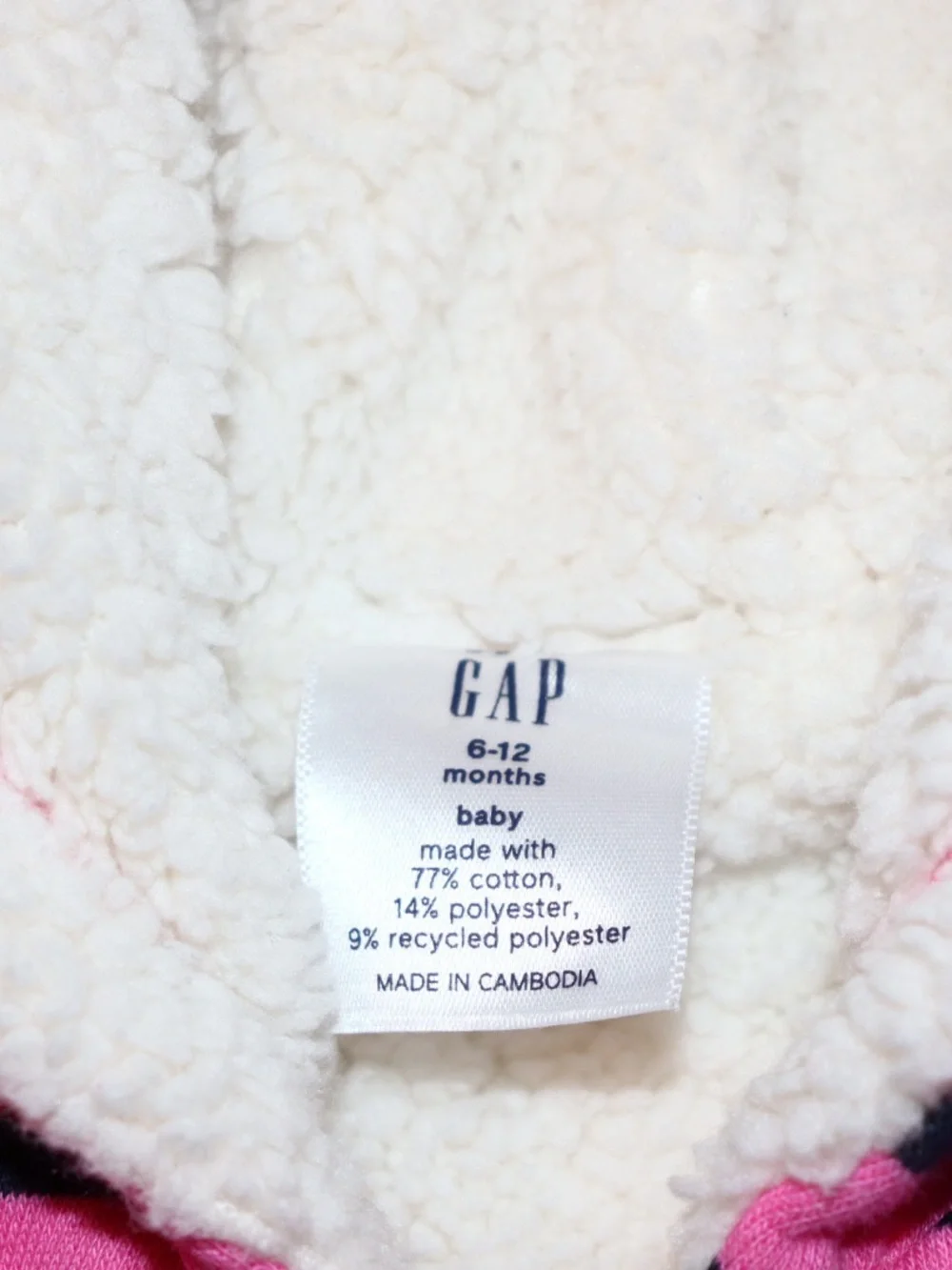 Girl’s Gap striped baby onesie
